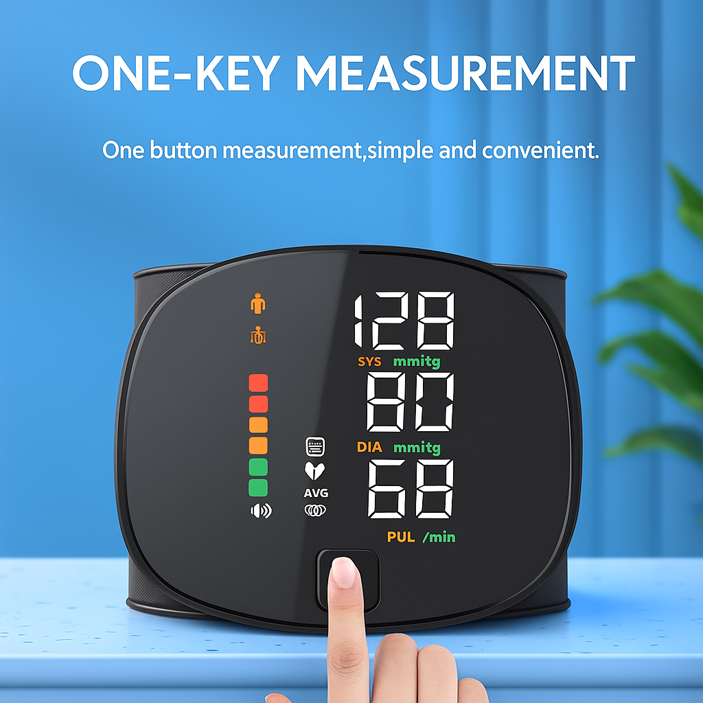 PulseWizz™ Wrist BP Monitor