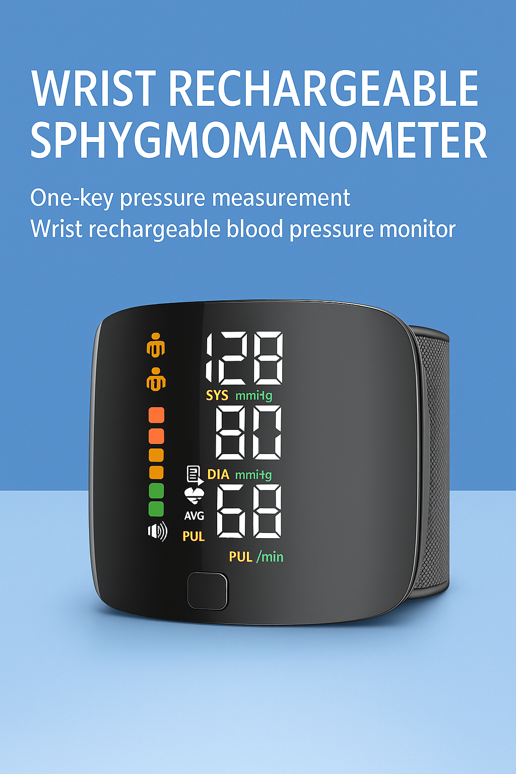 PulseWizz™ Wrist BP Monitor